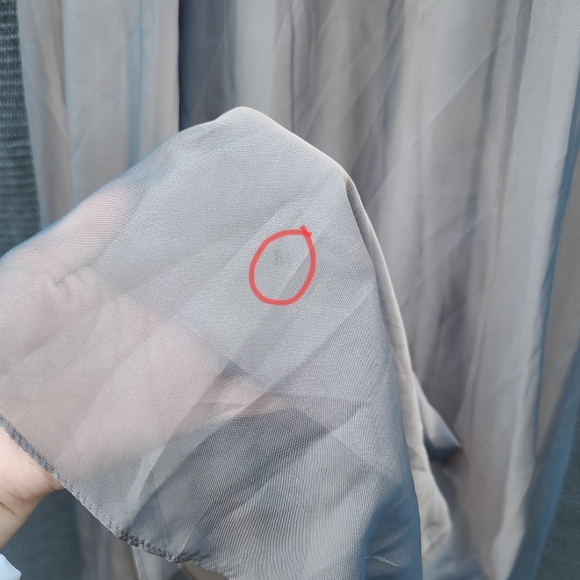 La Femme | Lace & Satin A-Line Gown In Cocoa Size 6 NWT Flawed - Picture 7 of 16